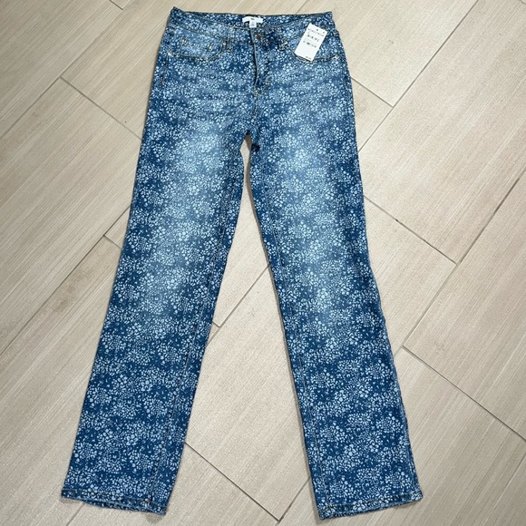 Bp. High Waist Straight Leg Skater Jeans - Picture 3 of 4